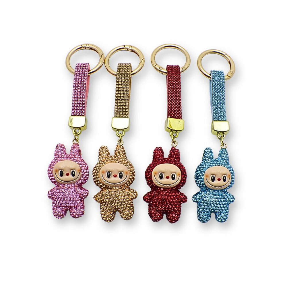 Monster Keychain Bag Clip Handmade